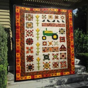 Farm Life Quilt Blanket Vh09  Quilt